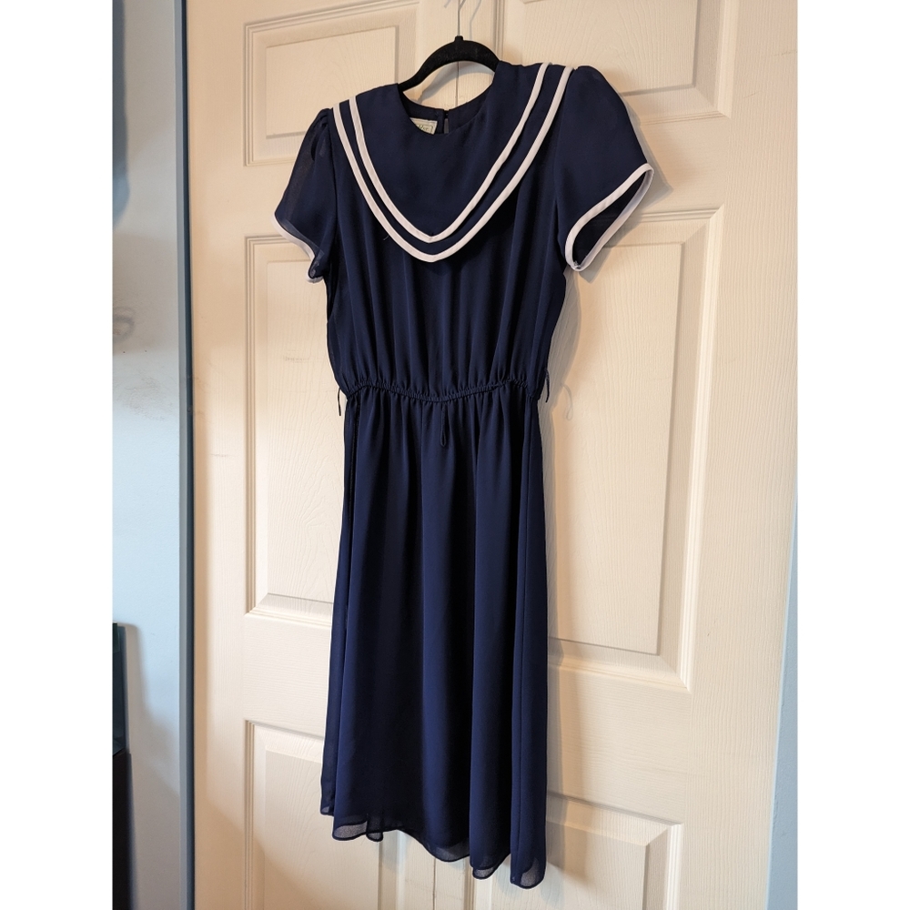 LAST CALL! Vintage Emerald Street California Nautical Dress - Picture 3 of 11